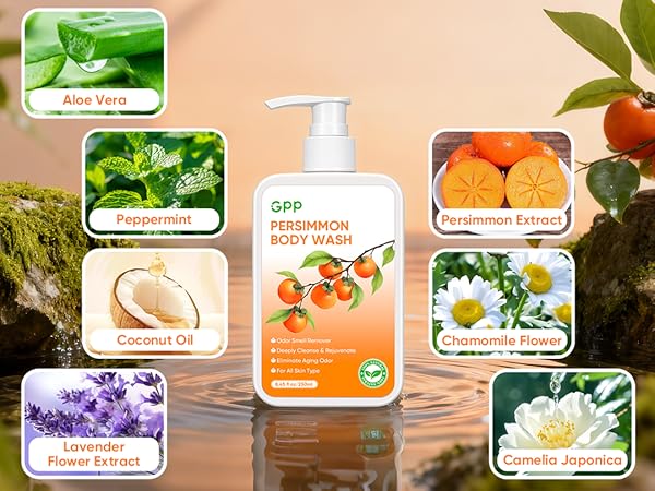 persimmon soap for old people smell