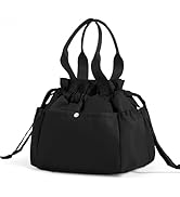 Mum's memory Cute Lunch Bag For Women Reusable Large Insulated Drawstring Lunch Bag Stain-Resista...