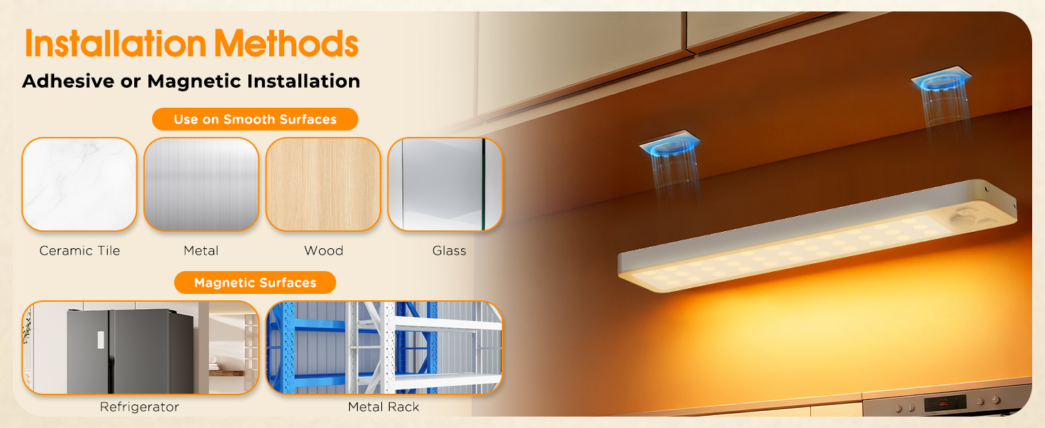 motion activated under cabinet lights