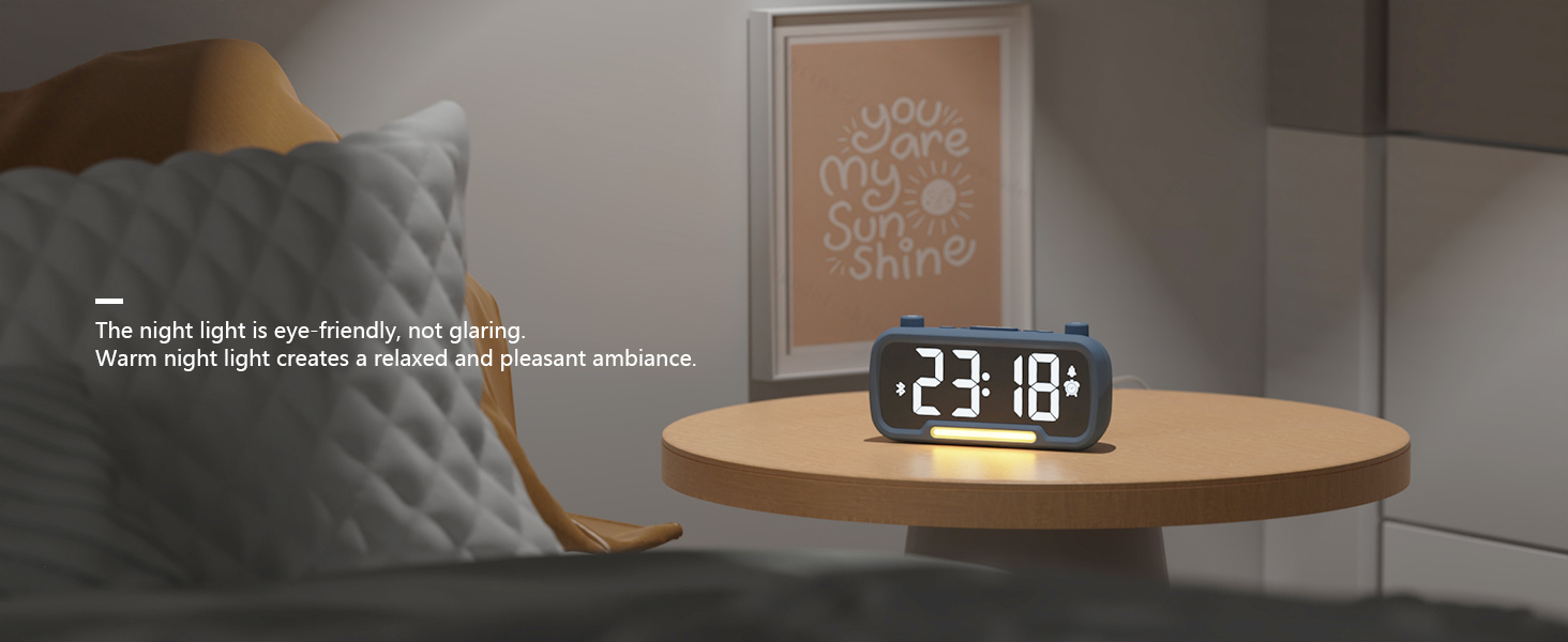 led alarm clock