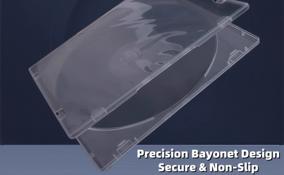 plastic cd storage boxes