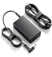 65W 19.5V 3.33A Smart Blue Tip Laptop Charger Compatible with HP | Pavilion x360 EliteBook 840 G3...