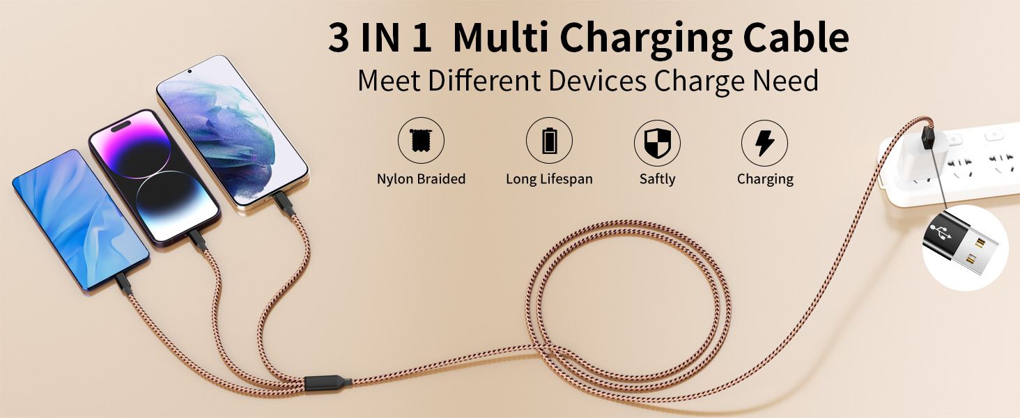 multi charging cable