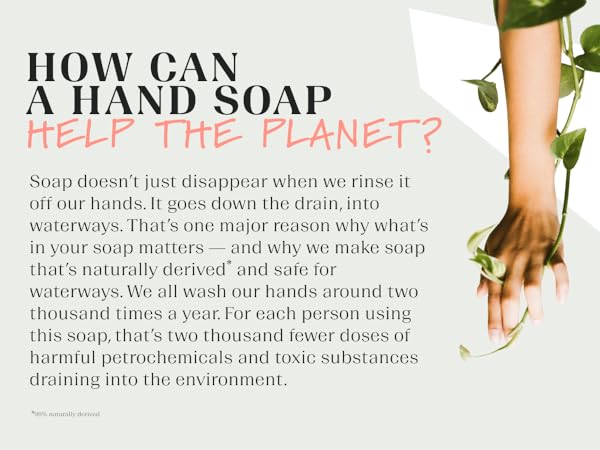 How can hand soap help the planet?