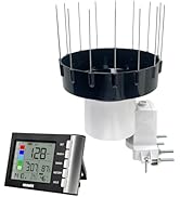 ECOWITT WH5360H Rain Gauge, Includes WH40H Rain Collector Sensor and Indoor Display Console