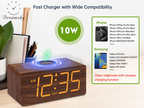 digital clocks for bedrooms