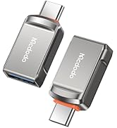McDodo USB C to USB 3.0 Adapter[2 Pack], Type C Thunderbolt 4 OTG Converter USB-C Male to USB A 3...