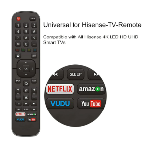 Universal for All Hisense-TV-Remote Compatible with All Hisense 4K LED HD