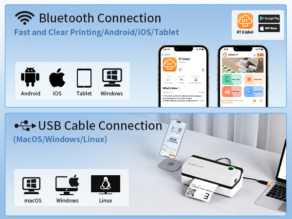Bluetooth/USB Connection