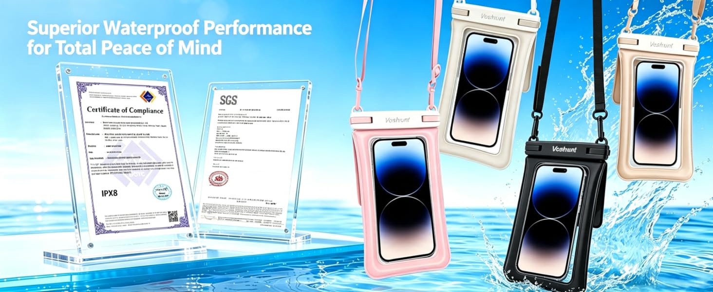 cell phone waterproof pouch dry bags waterproof phone protector waterproof bag