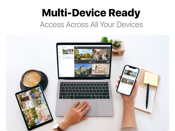 FS3 2K Ultra HD Pan &amp; Tilt Indoor WiFi Security Camera-phone_Multi-Device