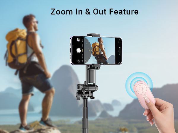 Wireless Camera Remote Control with Zoom for iPhone &amp;amp;amp; Android