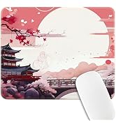 Vanzard Japanese Small Gaming Mouse Pad 10.2 x 8.3 in Computer Mouse Pad Anime Gaming Mousepad, E...