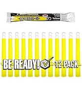 Be Ready - Industrial Grade 12 hour Illumination Emergency Safety Chemical Light Glow Sticks