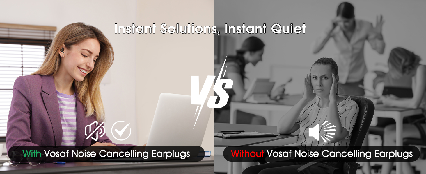 Vosaf Noise Cancelling Ear Plugs