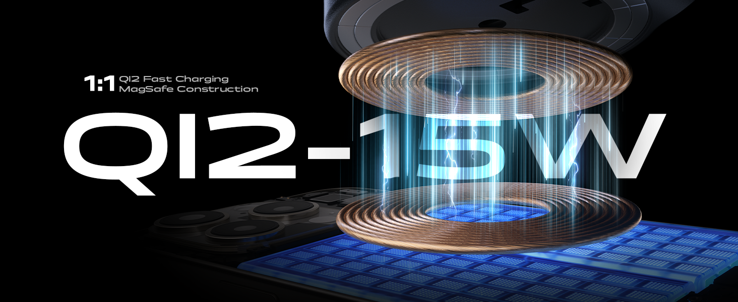 Magnetic Car Mount Charger for iPhone 16 15 14 13 12 Pro Max Plus Mini