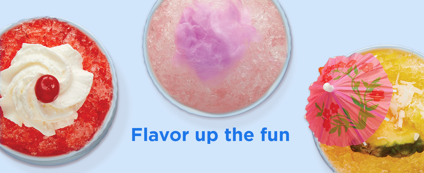 Flavor up the fun with the ZOKU Snow Cone Machine