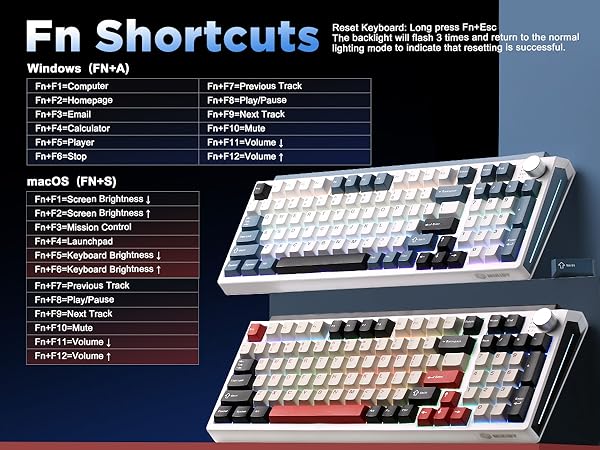 K98 Wireless Mechanical Keyboard