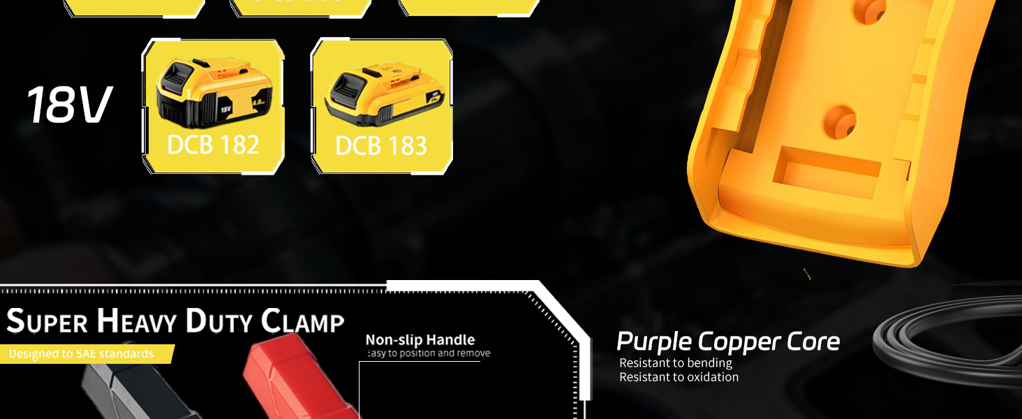 DEWALT Jumper Cables