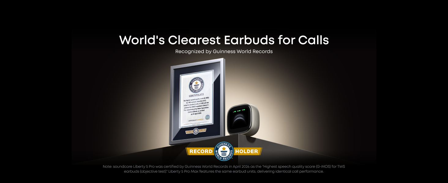 World&amp;#39;s Clearest Earbuds for Calls