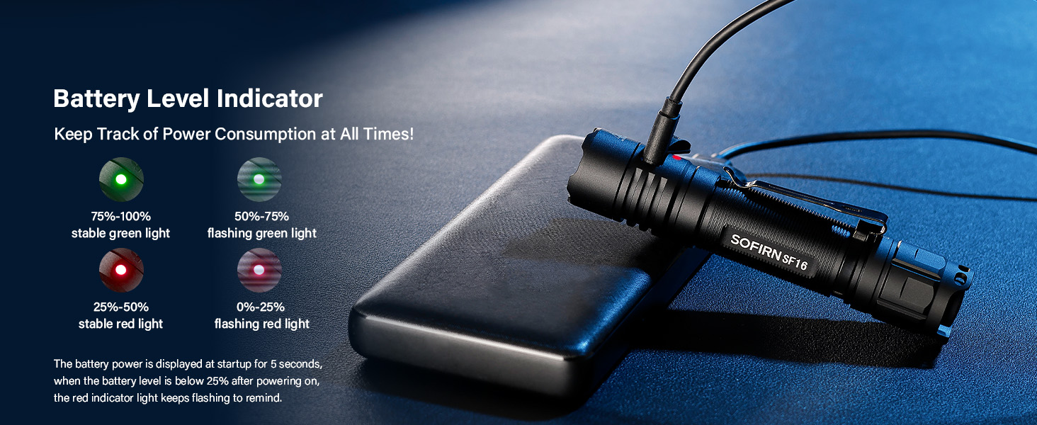 USB C Rechargeable UV flashlight