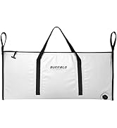 Buffalo Gear Insulated Fish Cooler Bag 40x18in 48x18in Leakproof Kill Bag Portable Waterproof Kee...