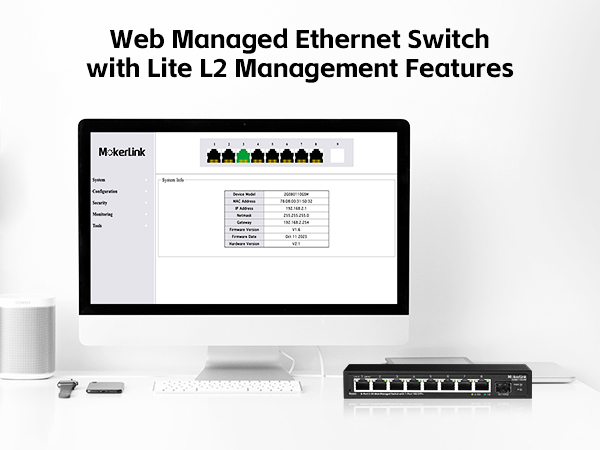 8-Port 2.5G Ethernet Switch