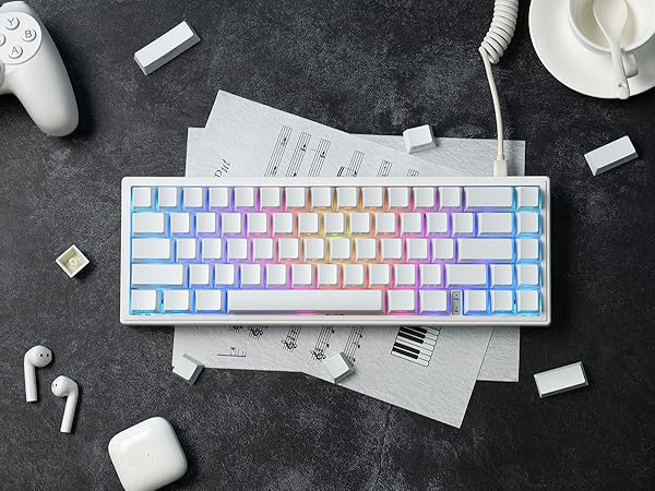 womier cherry profile key caps,keyboard keycaps