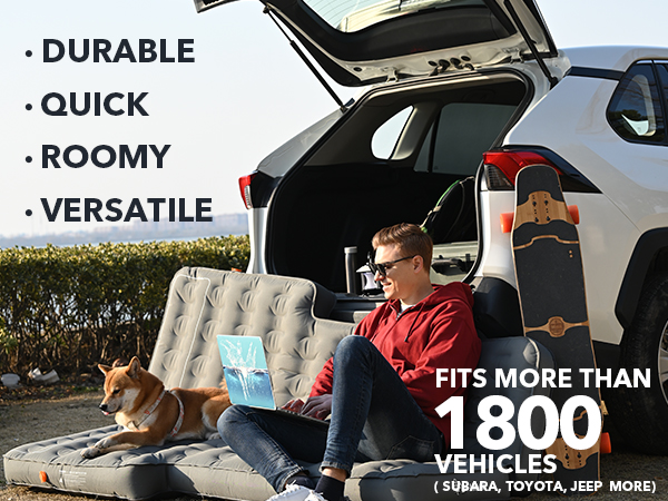 SUV car air mattress electric pump