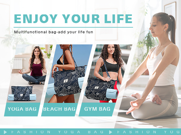 yoga mat tote