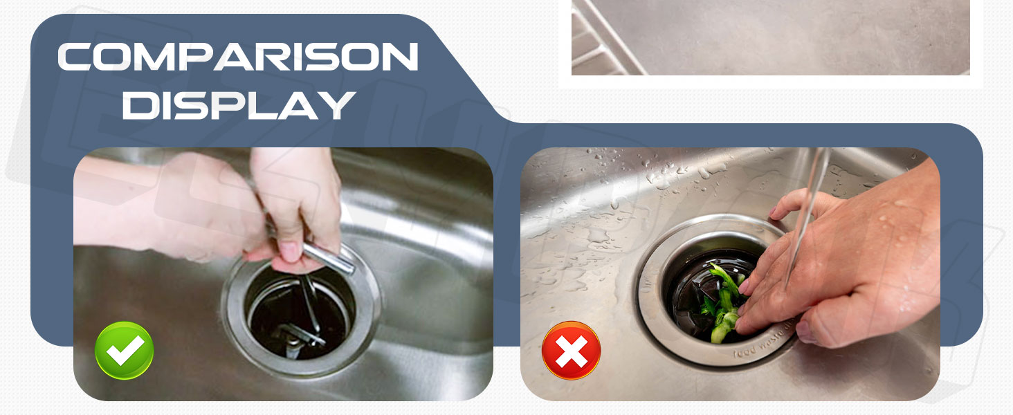 Garbage Disposer Unjamming Wrench