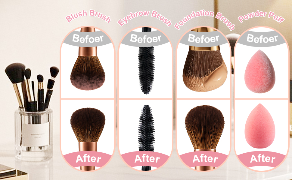 electric makeup brush cleaner