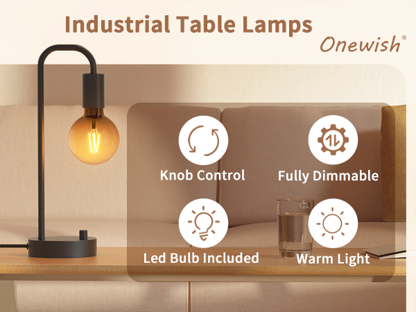 Industrial table Lamps