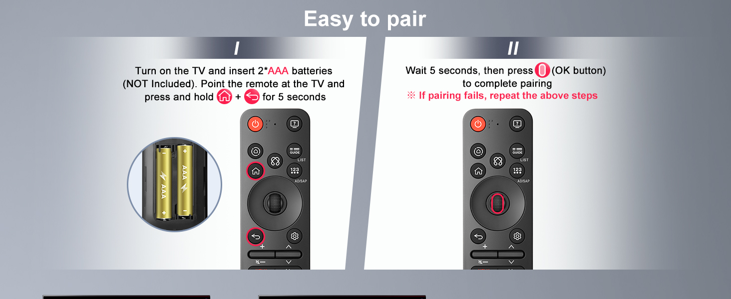 for lg magic remote, for lg universal remote