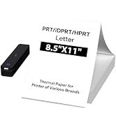 iDPRT MT610 Thermal Printer Paper 8.5 x 11 for MT610 Pro, D810, M08F, M832, M08E, A285M, A80, A81...