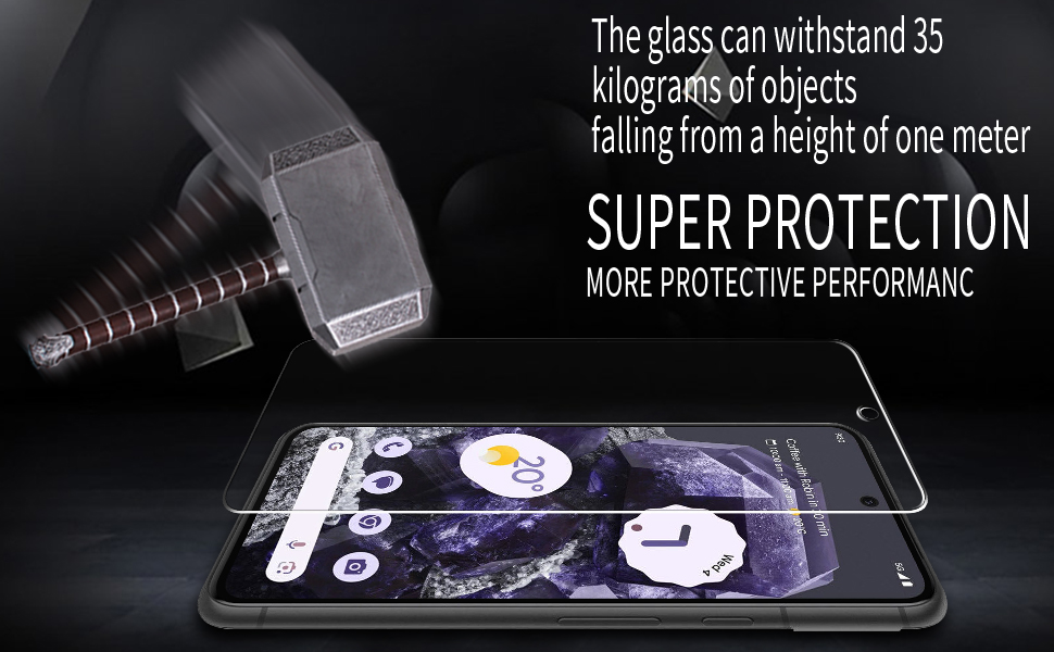 google pixel 8a tempered glass film