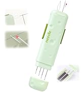 New Upgraded 3 in 1 Automatic Needle Threaders Seam Ripper with Magnetic Storage Needle Box,Needl...