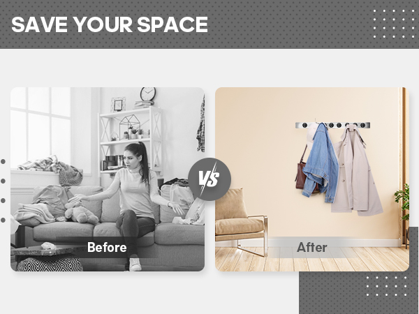 Neosmuk black magnetic hooks