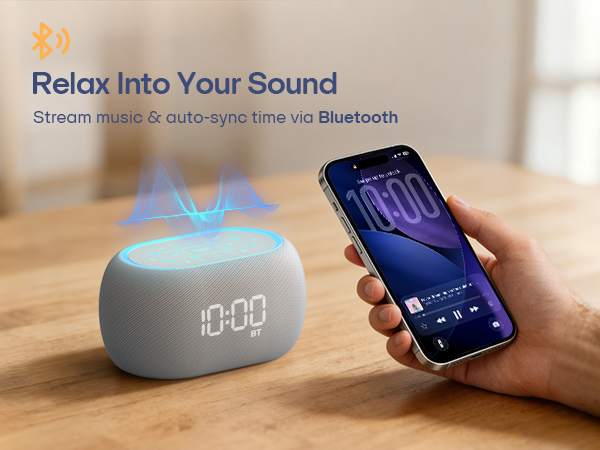 Alarm clock with Bluetooth function