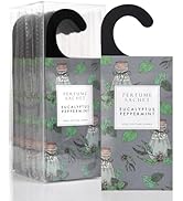 ROSE COTTAGE Large 12 Packs Eucalyptus Peppermint Hanging Closet Air Freshener Scented Sachets Lo...