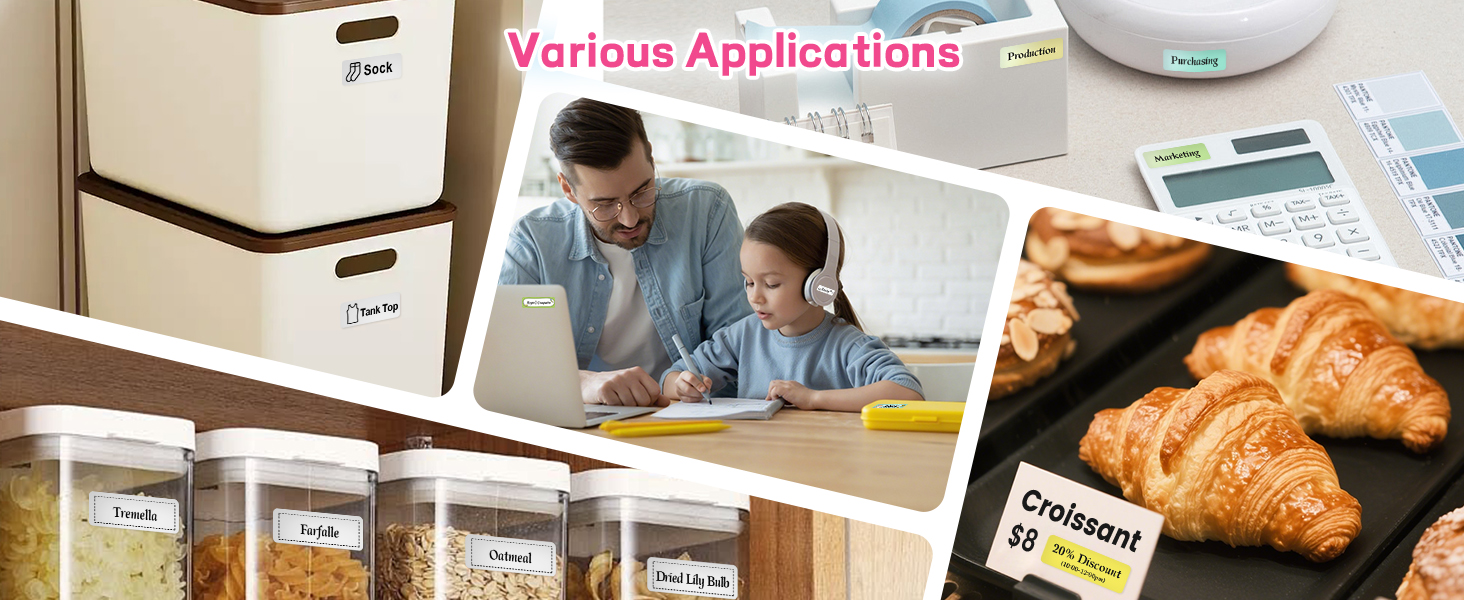 label maker machine with tape label printer labeler label machines christmas gifts stocking stuffers