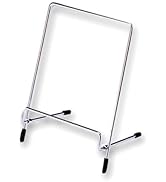 Asuka DB522 Free Plate Stands for Display Decorative Plate Book,Photo Easel Medium, Silver 6inch ...