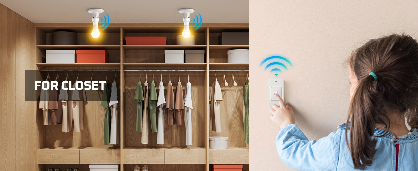 Remote Control Light Bulb Socket