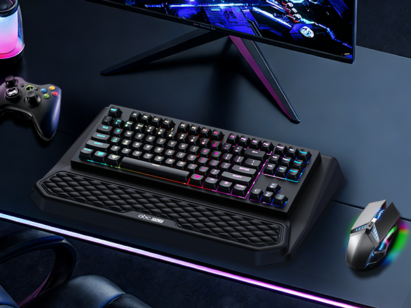 ergonomic keyboard pad