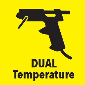 Glue Gun Icon - Dual Temperature