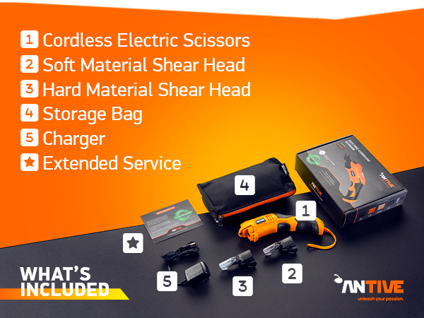 Antive Electric Scissor set