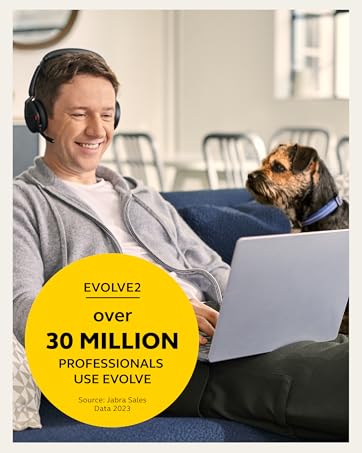 Jabra Wireless headset, with noise cancelling mic, best headset for noisy office, compatible with PC
