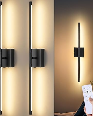 battery operated wall sconce