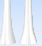 HOSOKA Toothbrush Heads, 6 Count Replacement Toothbrush Heads for Adults, Compatible with HOSOKA ...