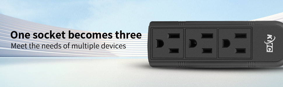 3 outlet power strip